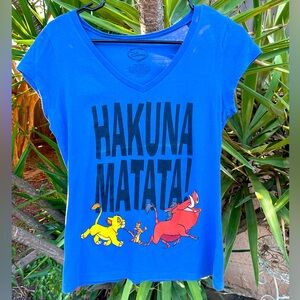 Disney Hakuna Matata Blue T-Shirt